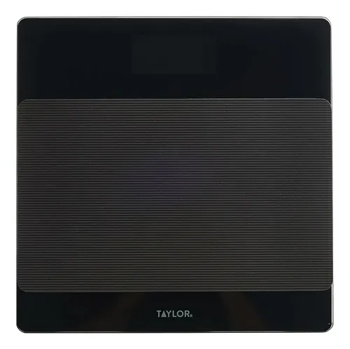 Balanza Digital Taylor de Vidrio con Alfombrilla Antideslizante
