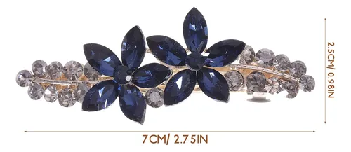 Pinza Para El Pelo Para Mujer Con Diamantes De Imitación Y F