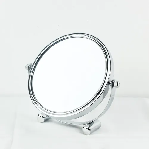Espejo Cosmético De Pie, Aumento 10x, Compacto, De Mesa