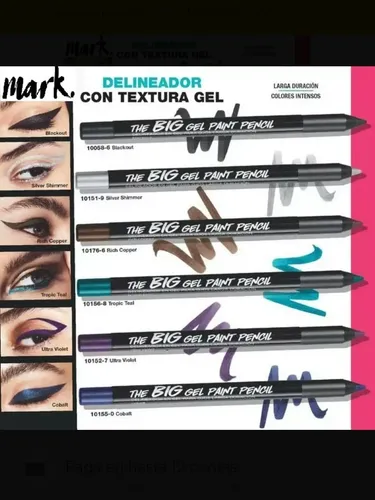 Delineador En Gel Para Ojos Avon Larga Duración