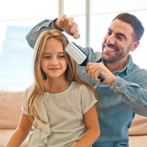 Cepillo De Pelo Antiestático Peine Masaje Para El Cabello