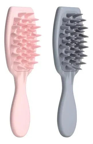 Cepillo Lavador De Cabello De Silicona, Suave Y Resistente