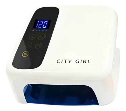 Cabina Uv Led City Girl 602 Pro 72w Inalambrica Sensor Uñas