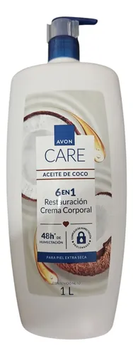 Crema Corporal Avon Aceite De Coco Dosificador 300ml