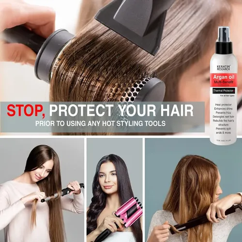 Protector Térmico Para El Cabello En Aerosol Keratin Researc