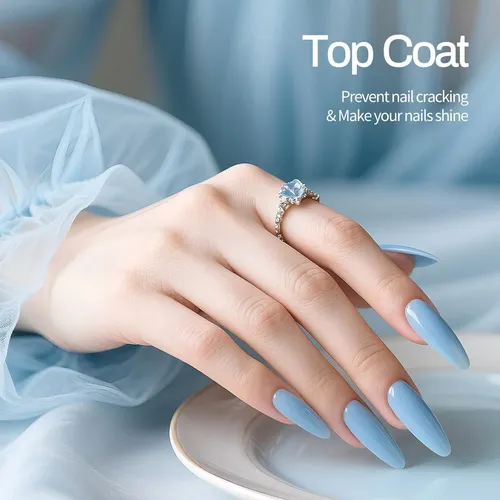 Conjunto Para Uñas De Gel: Jodsone 3 Piezas (top/base Coat
