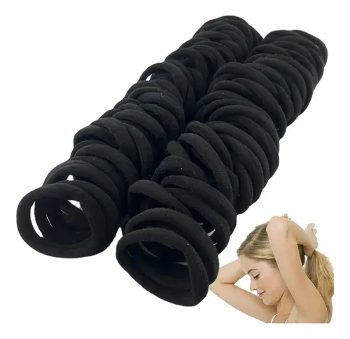 Ligas Para Peinar El Cabello Elásticas Lazos De Pelo 100 F.
