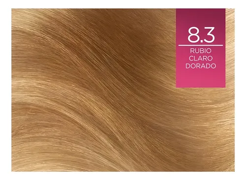 Tintura L’Oréal París Excellence Permanente Rubio Claro 8.3 Dorado