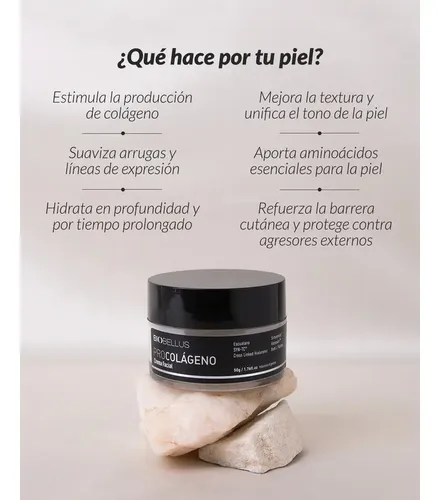 Crema Facial Procolágeno Firmeza Hidratación 50g Biobellus