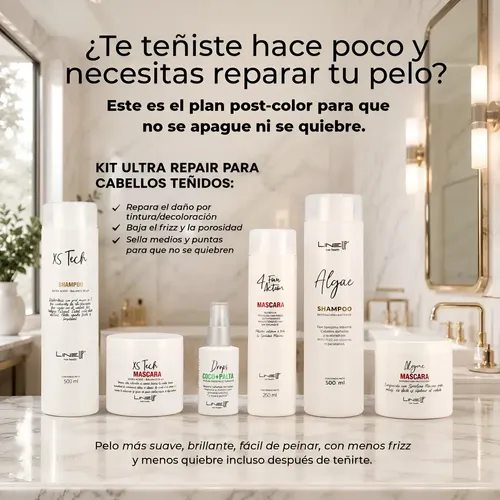 Rutina Reparación Total 5 Antifrizz Cabello Mixto Lineup