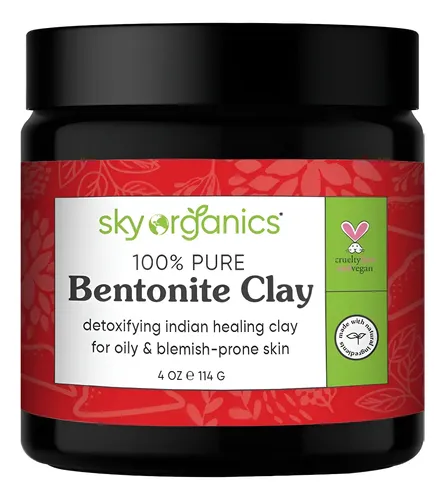 Arcilla Bentonita Desintoxicante Sky Organics 113.4 G