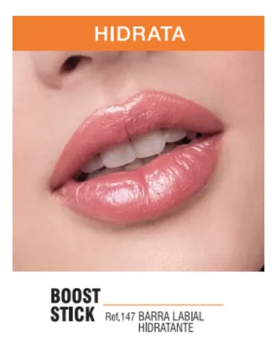 Idi Make Up Boost Stick Barra Labial Hidratante Vitamina C Color Incoloro