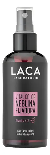 Bruma Fijadora De Maquillaje Fresca Con Vitamina B12 Laca