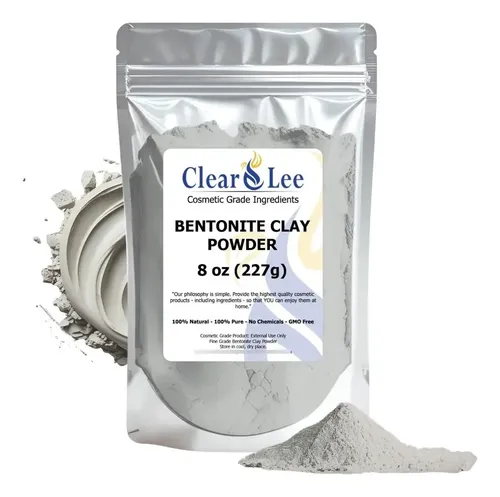 Arcilla Bentonita Cosmética 8 Oz Clearlee