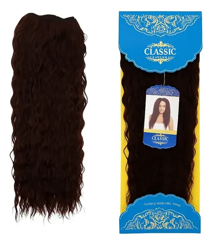 Cortina De Pelo Rizado Orgánicas Afro 4,50 Metros Reales !! Color #4