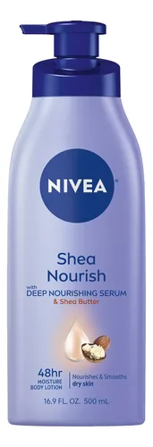 Loción Corporal Nivea Shea Nourish Hidratante Durante 48 Hor