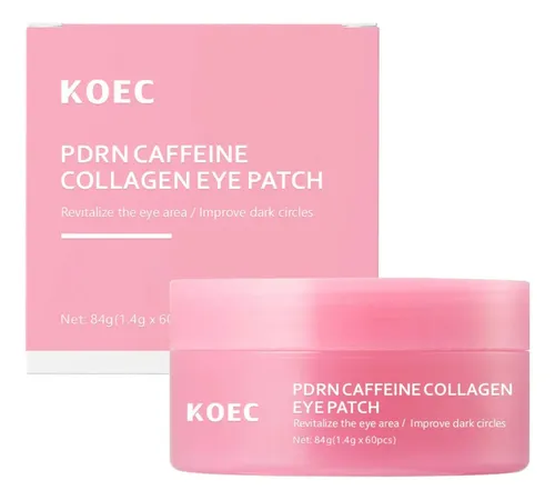 Parches Under Eye Colágeno Cafeína Antiedad Ojeras Coreano