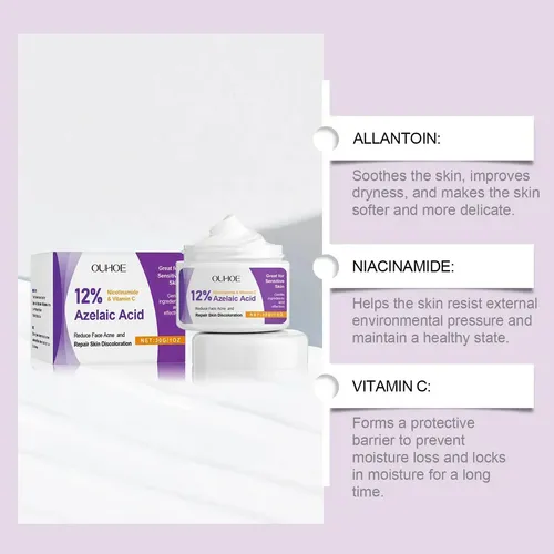 Crema Facial Hidratante Suave Para El Tratamiento Del Acné C