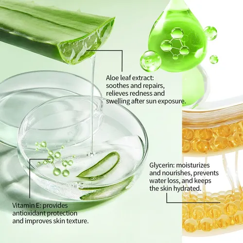 Gel De Aloe Vera, Crema Facial Hidratante Natural Pura