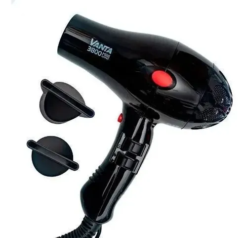 Vanta 3800 Mini Compact Secador Pelo Profesional 1800w Rojo Color Violeta
