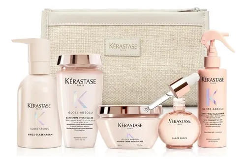 Kit Kerastase Gloss Absolu Rutina Completa + Bolso