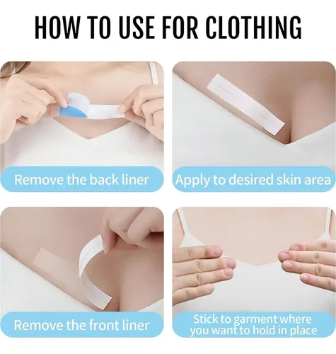 Cinta Adhesiva Para Pelucas Y Vestuario Goiple 50 Uds