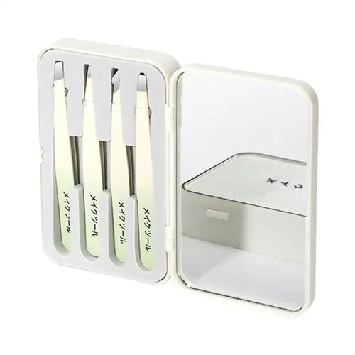 Set De Pinzas: Pinzas Profesionales De Acero Inoxidable