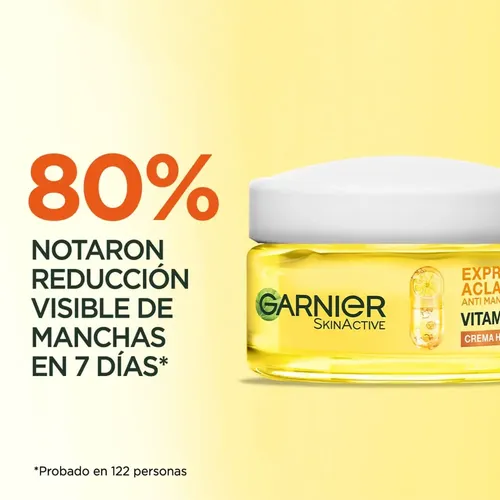 Crema Facial Hidratante Garnier Vitamina C Fps 30 X 50 Ml