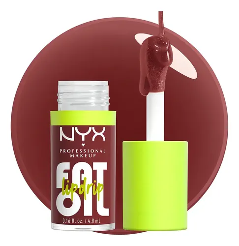 Brillo Labial NYX Fat Oil Lip Drop “Sprinkle Sprinkle” Hidratante y No Pegajoso