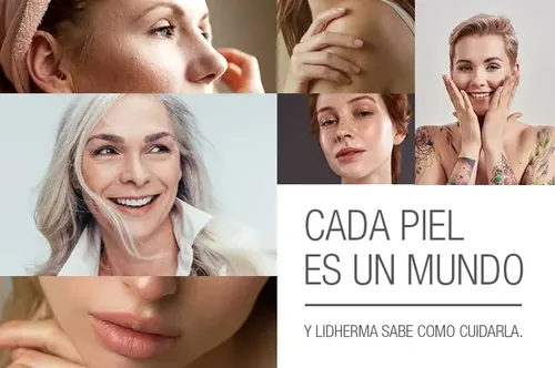 Kit Rutina Facial X5 Piel Normal A Mixta Vitamina C Lidherma