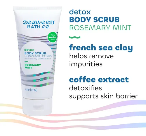 Exfoliante Corporal Seaweed Bath Co. Fragancia Desintoxicant