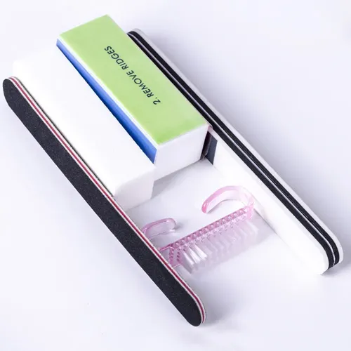 Set De Limas, Pulidoras, Cepillos Y Lijas Para Uñas