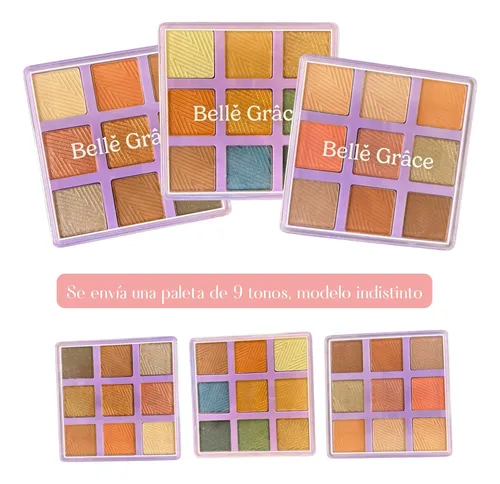 Set De Maquillaje Completo Mujer Paleta Labios Ojos Rostro