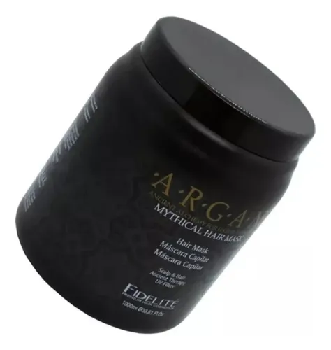 Combo X3 Mascara Mythical Argan Capilar Fidelite Nutre 1000g