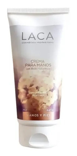 Crema Antiage Para Manos Con Acido Hialuronico – Laca X 70g