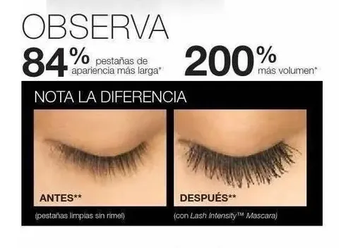 Máscara de pestañas Mary Kay Lash Intensity 9g color negro