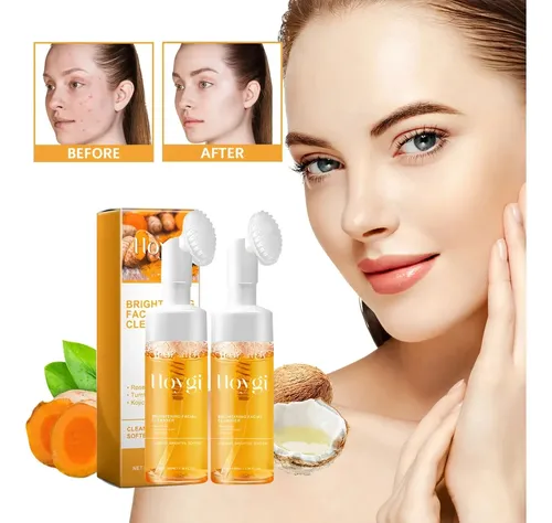 Qdfc Fc Leche Limpiadora De Cúrcuma 100 Ml*2 Limpieza Hh7