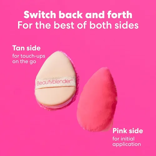 Pocket Puff Beautyblender En Polvo De Doble Cara Para Maquil