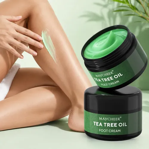 Crema Para Pies Con Aceite De Árbol De Té Hidratante