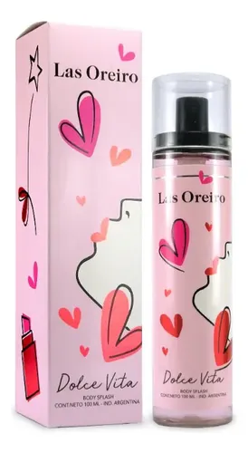 Body Splash Mujer Las Oreiro Dulce Vita 100ml Aroma Floral Volumen de la unidad 100 mL