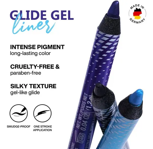 Lápiz Delineador Gel Glider L.a. Girl Gp631 Very Black