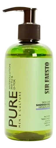 Sir Fausto Pure Shower Gel De Ducha Corporal Detox X 250ml