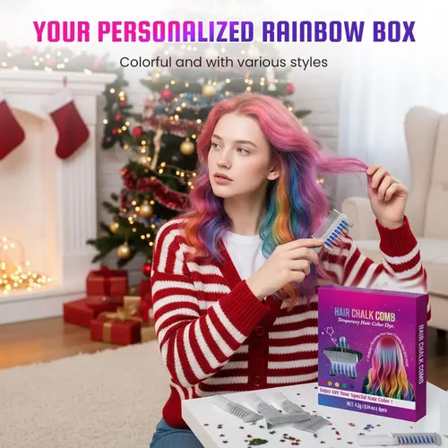 Peine De Color Del Pelo Instantáneo Actualizado De 2026-2pcs