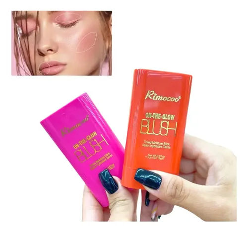 Rubor En Barra ( Sombra Y Labial) Cremoso – Rimocoo
