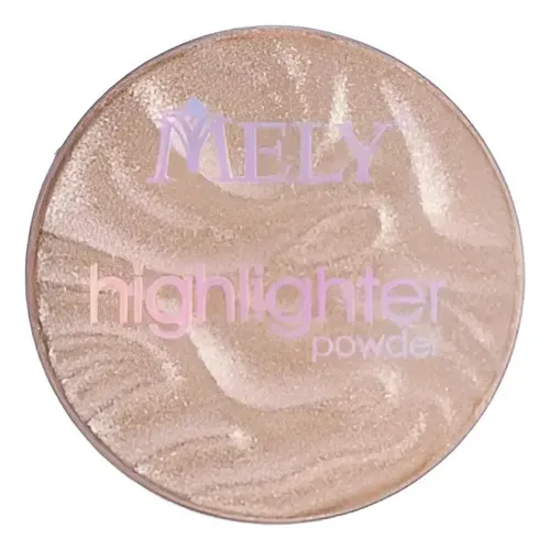Polvo De Hadas Compacto Glow Mely Iluminador Highlighter Tono del maquillaje Tono 3