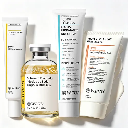 Jweud Corea Kit Facial Colágeno Péptidos Niacinamida Spf50cc