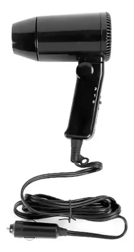 Desempañador Secador De Pelo Auto 210w Portátil Carwing Negro