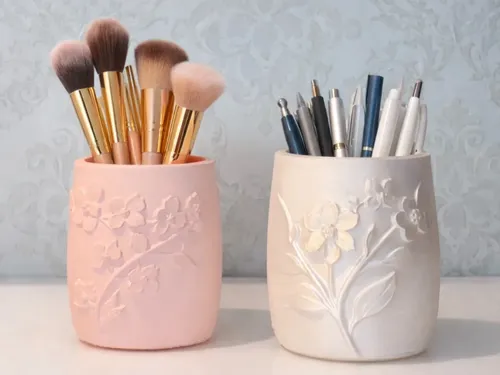 Soporte Para Bolígrafos Y Pinceles De Maquillaje
