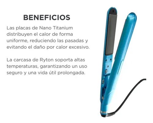 Plancha Profesional Nano Titanium 9555 Babylisspro