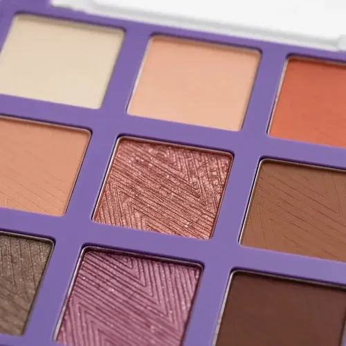 Paleta Tono 01 Sombras de Ojos X9 Tonos Brillante Mate Maquillaje Rostro Veoquiero